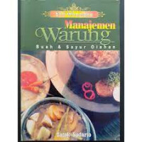 Image of Manajemen Warung : Buah dan Sayur Olahan